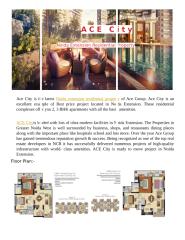 noida extension residential property - ACE City.docx