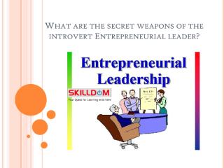 What are the secret weapons of the introvert Entrepreneurial leader.pdf